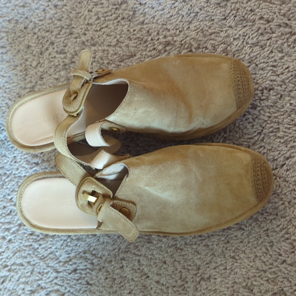 Veronica Beard Slingback Mules Size 9.5